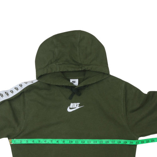 Mens UK Size S Nike Green Pullover Hoodie