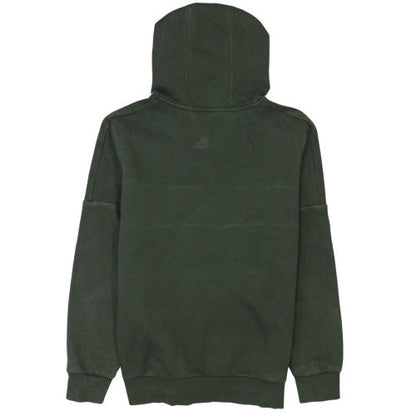Adidas Boys Green Pullover Hoodie 13-14 Years Fleece Logo Sweatshirt