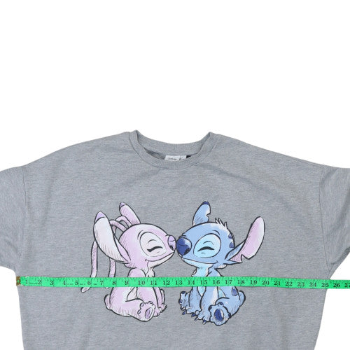 Womens UK Size L Disney Grey Pullover Sweatshirt
