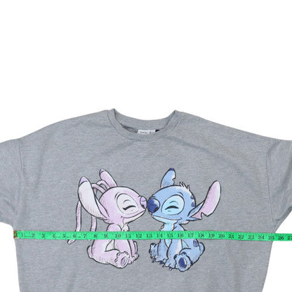 Womens UK Size L Disney Grey Pullover Sweatshirt