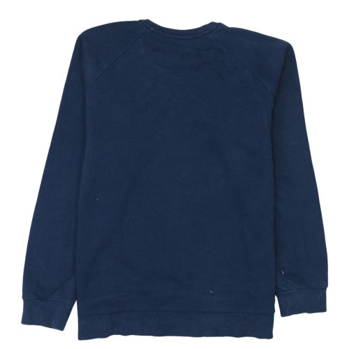 Mens UK Size L Under Armour Blue Pullover Sweatshirt