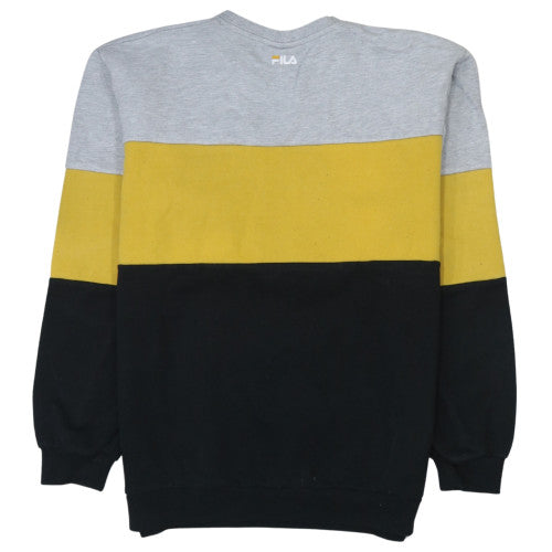 Mens UK Size M FILA Grey Pullover Sweatshirt