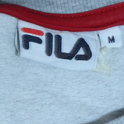 Mens UK Size M FILA Grey Pullover Sweatshirt