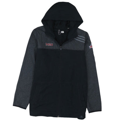 Mens UK Size L Adidas Black Full Zip Hoodie