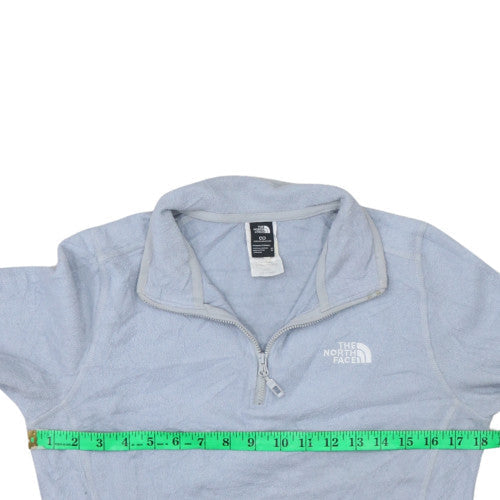 Womens UK Size M The North Face Blue Pullover Sweatshirt