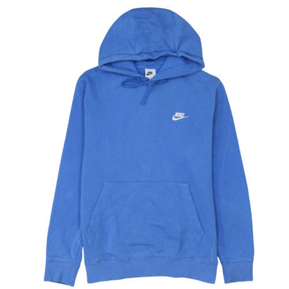 Mens UK Size S Nike Blue Pullover Hoodie