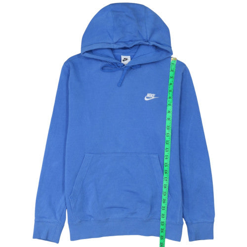 Mens UK Size S Nike Blue Pullover Hoodie