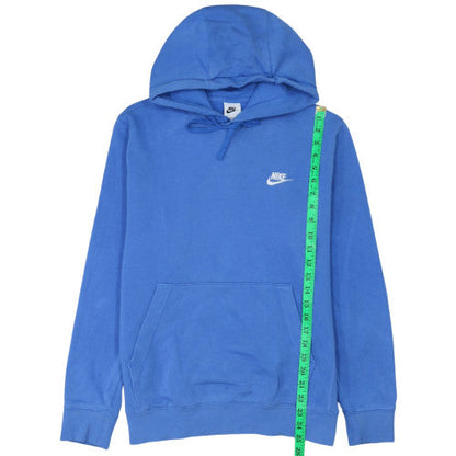 Mens UK Size S Nike Blue Pullover Hoodie