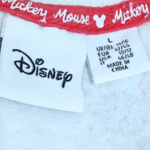 Womens UK Size L Disney White Pullover Sweatshirt