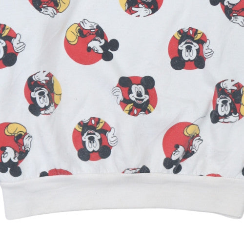 Womens UK Size L Disney White Pullover Sweatshirt