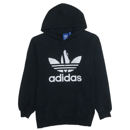 Mens UK Size L Adidas Black Pullover Hoodie