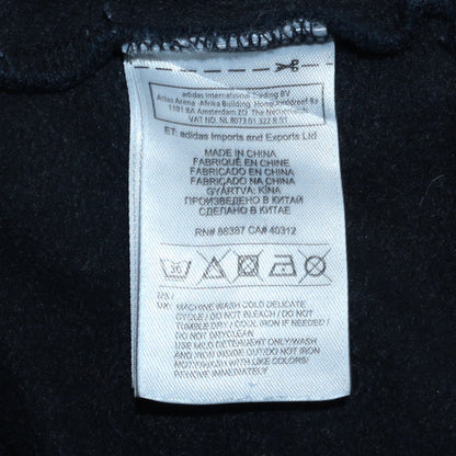 Mens UK Size L Adidas Black Pullover Hoodie
