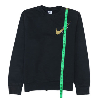Mens UK Size S Nike Black Pullover Sweatshirt