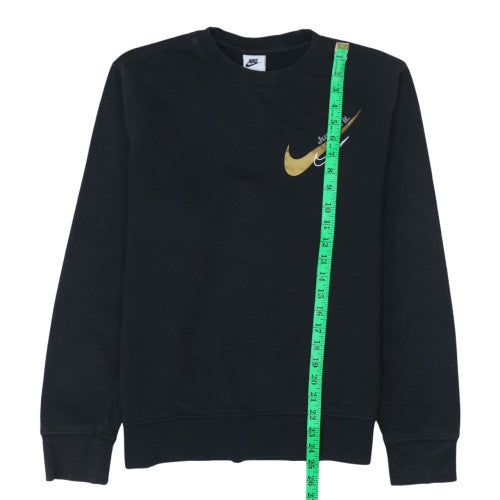 Mens UK Size S Nike Black Pullover Sweatshirt