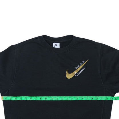 Mens UK Size S Nike Black Pullover Sweatshirt