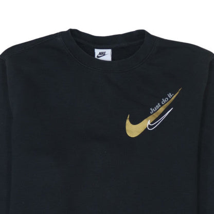 Mens UK Size S Nike Black Pullover Sweatshirt