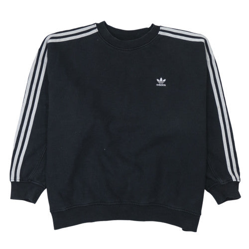 Womens UK Size 16 Adidas Black Pullover Sweatshirt