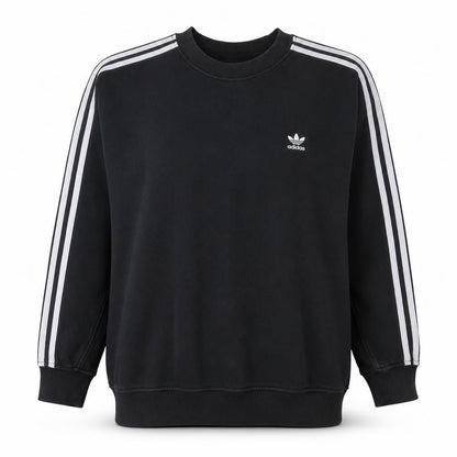 Womens UK Size 16 Adidas Black Pullover Sweatshirt