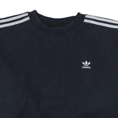 Womens UK Size 16 Adidas Black Pullover Sweatshirt