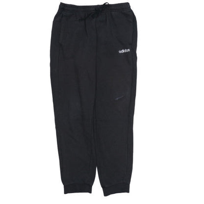 adidas Men's Black Jogger Trousers M Regular Fit Fleece Activewear