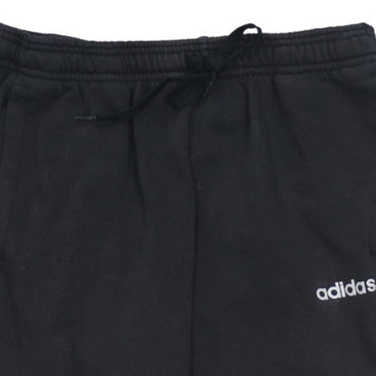 adidas Men's Black Jogger Trousers M Regular Fit Fleece Activewear