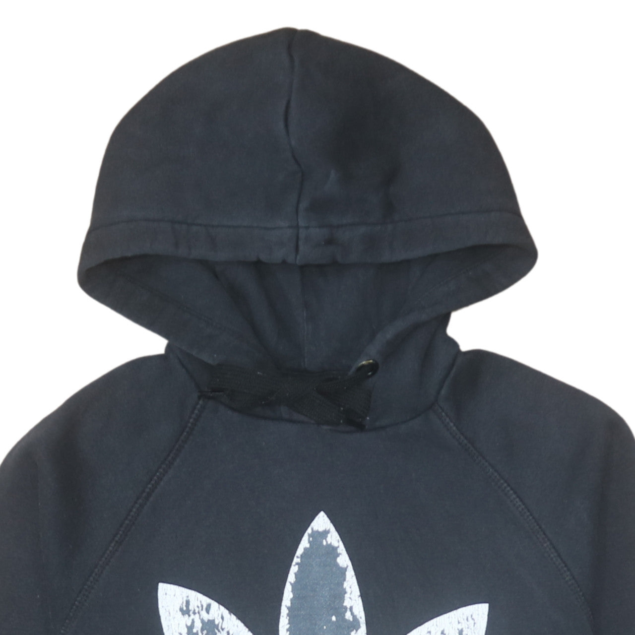 Mens UK Size M Adidas Black Pullover Hoodie