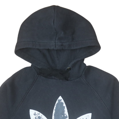 Mens UK Size M Adidas Black Pullover Hoodie