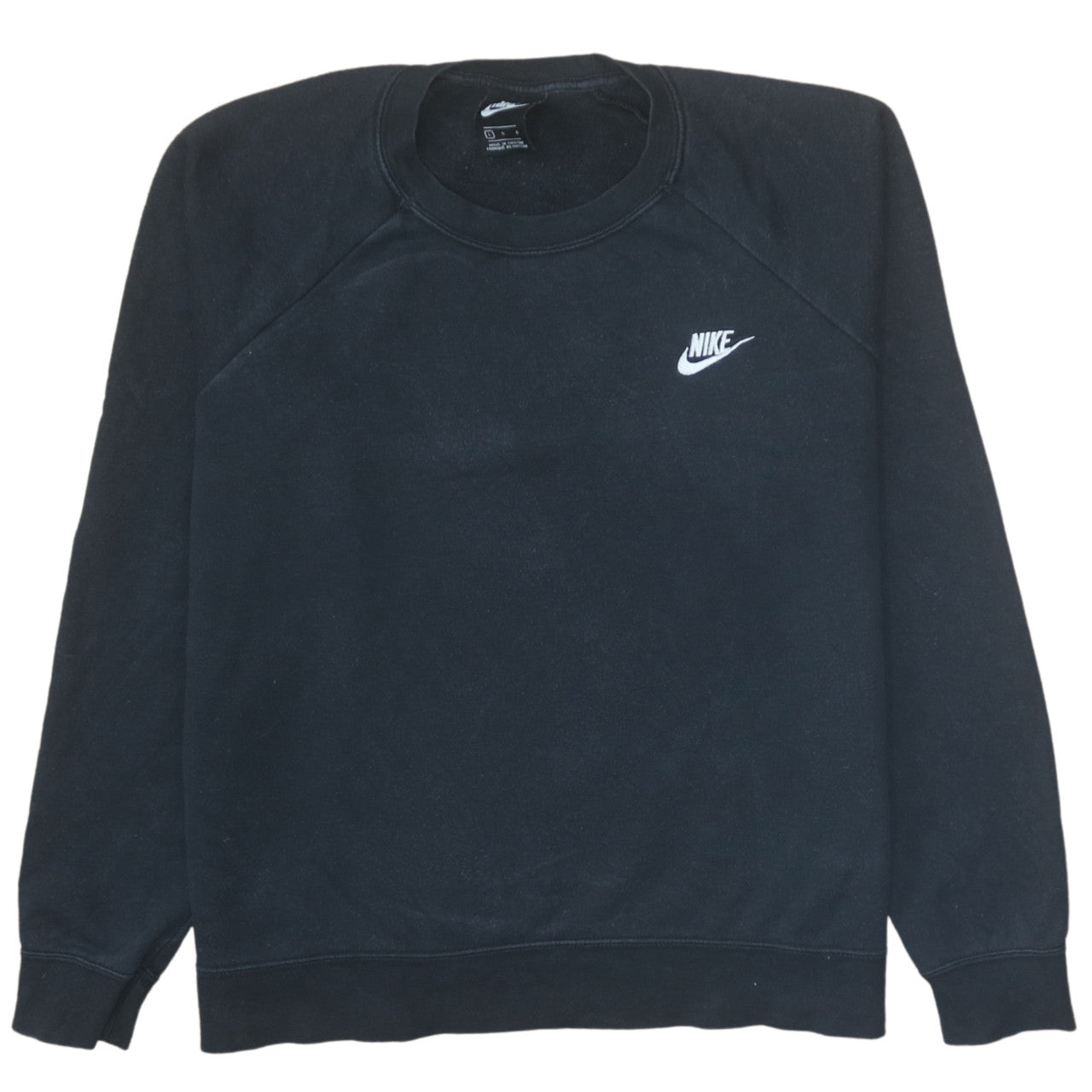 Mens UK Size L Nike Black Pullover Sweatshirt