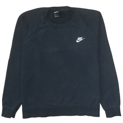 Mens UK Size L Nike Black Pullover Sweatshirt