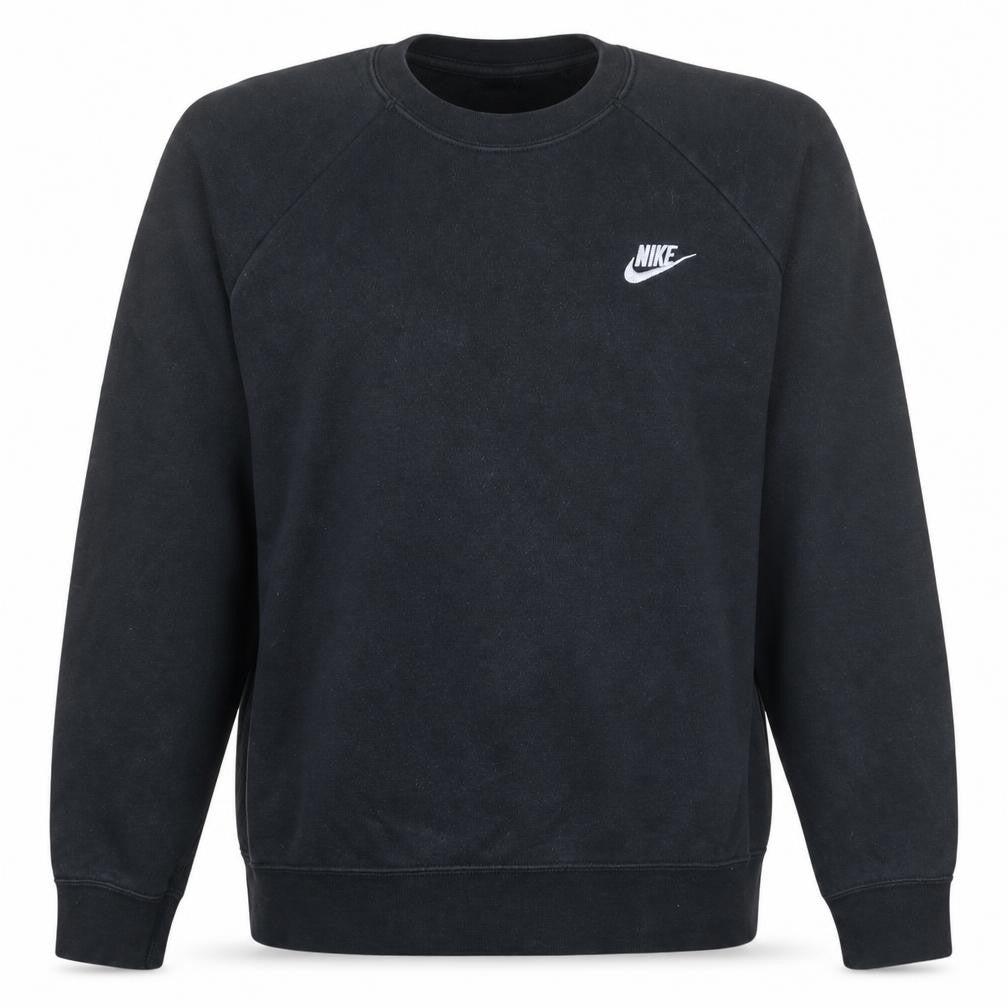 Mens UK Size L Nike Black Pullover Sweatshirt
