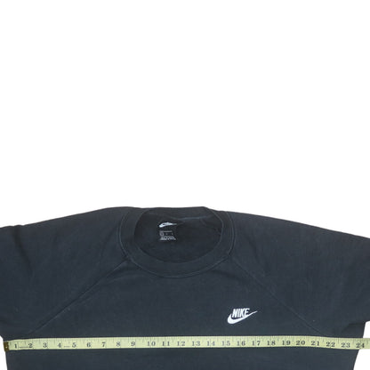 Mens UK Size L Nike Black Pullover Sweatshirt