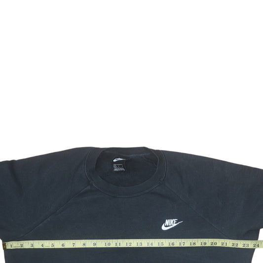 Mens UK Size L Nike Black Pullover Sweatshirt