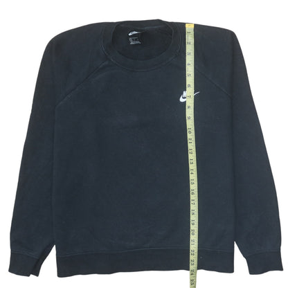 Mens UK Size L Nike Black Pullover Sweatshirt