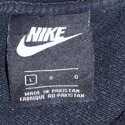 Mens UK Size L Nike Black Pullover Sweatshirt