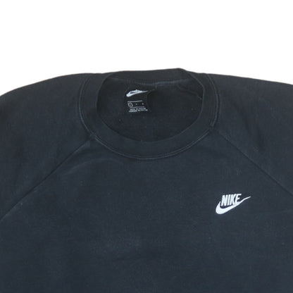 Mens UK Size L Nike Black Pullover Sweatshirt