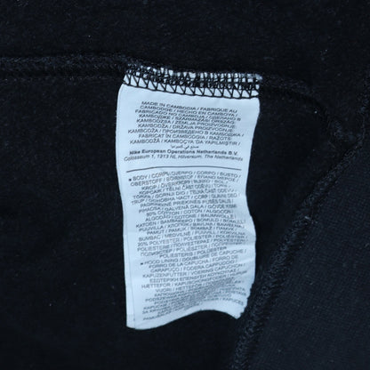 Mens UK Size L Nike Black 1/2 Zip Hoodie