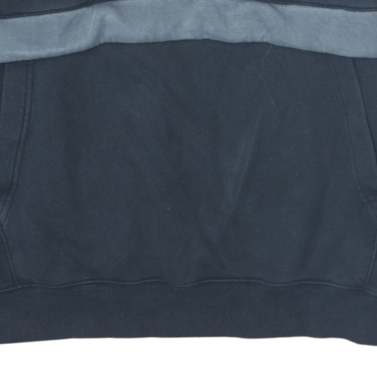Mens UK Size L Nike Black 1/2 Zip Hoodie