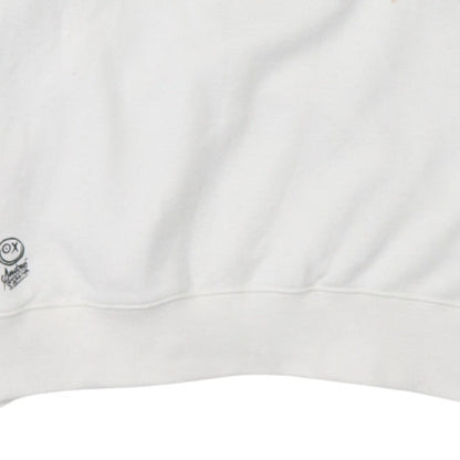Womens UK Size 8 Adidas White Pullover Sweatshirt