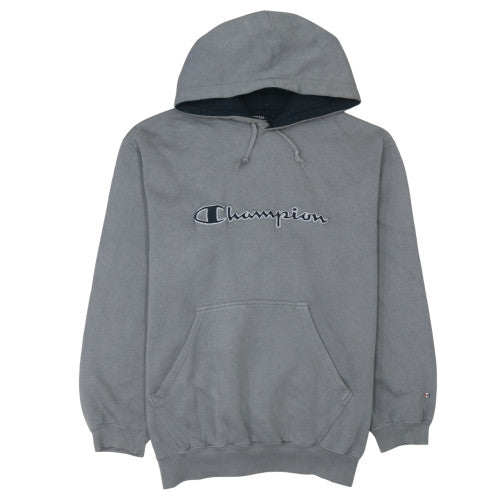 Mens UK Size XL Champion Grey Pullover Hoodie