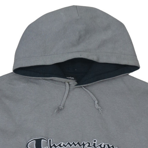 Mens UK Size XL Champion Grey Pullover Hoodie