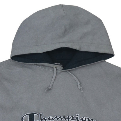 Mens UK Size XL Champion Grey Pullover Hoodie