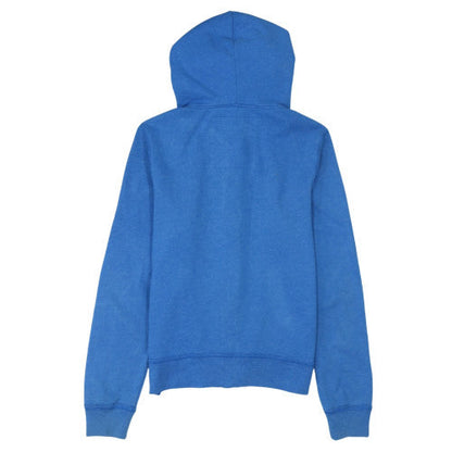 Mens UK Size S Hollister Blue Full Zip Hoodie