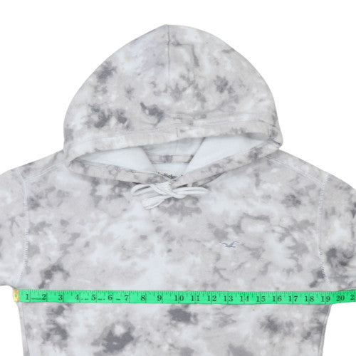 Unisex Adults UK Size XS Hollister Grey Pullover Hoodie