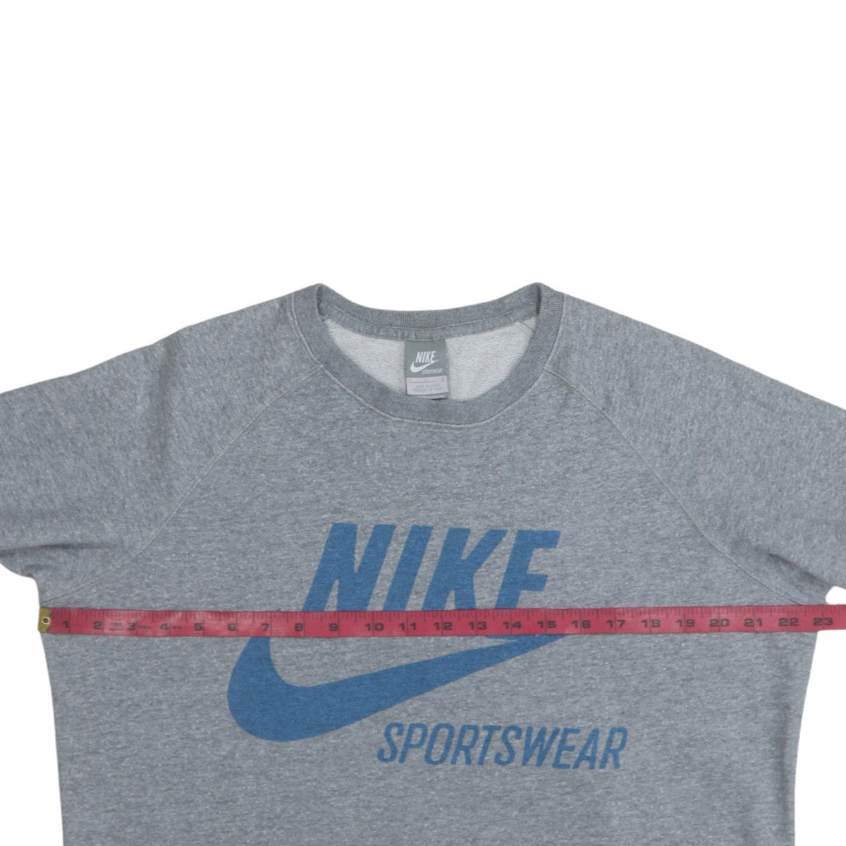 Mens UK Size L Nike Grey Pullover Sweatshirt