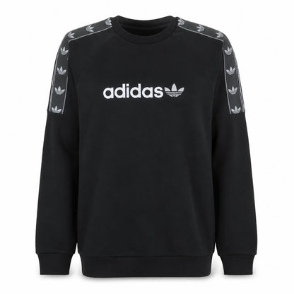 Mens UK Size S adidas Black Pullover Sweatshirt