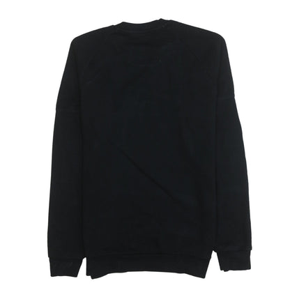 Mens UK Size S adidas Black Pullover Sweatshirt
