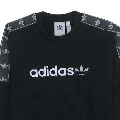Mens UK Size S adidas Black Pullover Sweatshirt