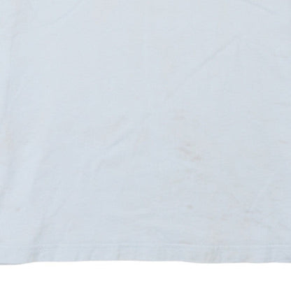 Adidas Men's White Cotton Short Sleeve Crew Neck Sports T-Shirt M