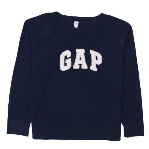 Womens UK Size XL GAP Blue Pullover Sweatshirt