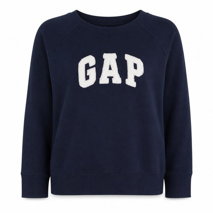 Womens UK Size XL GAP Blue Pullover Sweatshirt
